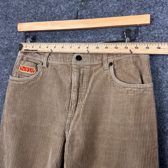 EMPYRE Corduroy Pants Tan Straight Leg Men's Size 28  Casual Workwear Trousers - Picture 6 of 10